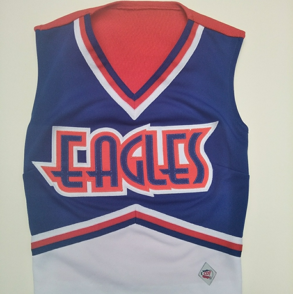 Girls Cheer Cheerleader top uniform costume Sz 16